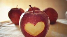 爱心苹果